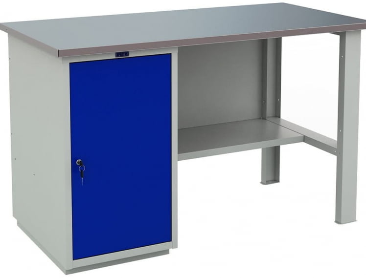 Верстак ВТ140.ВД1/Ф1.000 Серо-синий / WT140.WD1/F1.000_0