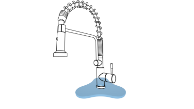 Подставка под кран Kit Kraken SPINNER ПодставкаПодКранSPINNERBLU_0
