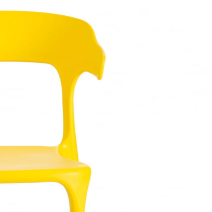 Стул TON (mod. PC33) пластик, 49 x 52 x 74 см, Yellow (Желтый) 11_6