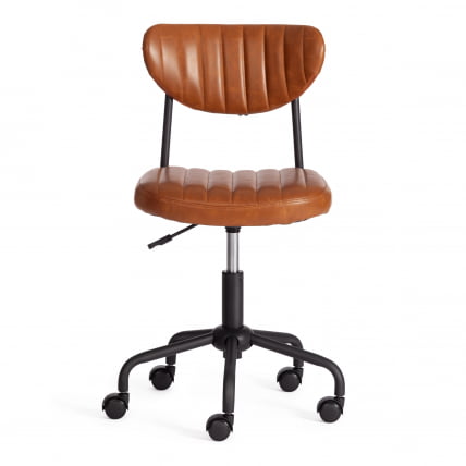 Кресло SLIM иск. кожа, Brown (коричневый)_4