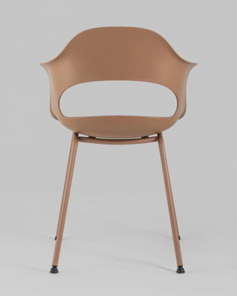 Стул Ладй пластик коричневый 4 шт. / Lady_3