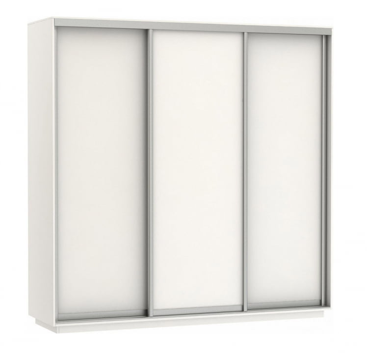Шкаф-купе трехдверный Экспресс Трио Элемент 2100х2200х Белый снег / 2100х2200h_0