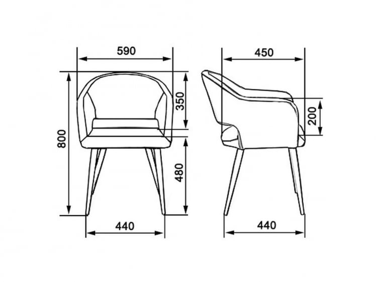 Кресло НЕСТ Д НСТ35351011 Черное / NEST D NST35351011_4