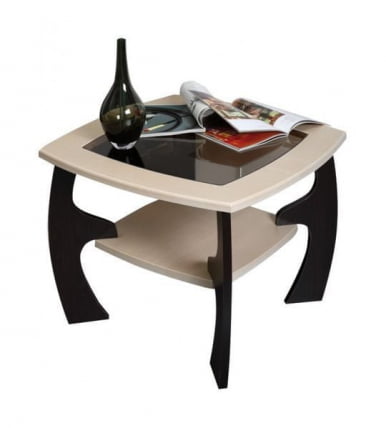 Стол журнальный Маджеста-1 Венге/Клен Азия_0