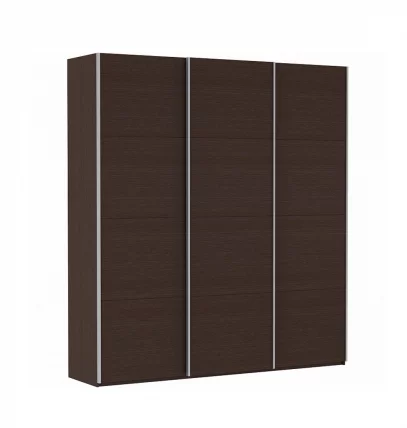 Шкаф-купе трехдверный Прайм 1800 ДСП/ДСП/ДСП Венге_0