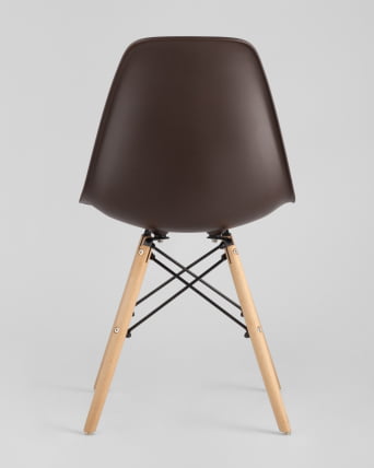 Стул Еамес ДСВ 4 шт. Коричневый / Eames DSW_2