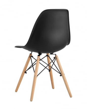 Стул Eames Style DSW черный (разборный каркас)_1
