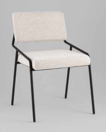 Стул Теллинг шенилл серо-бежевый_0