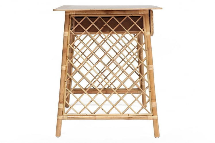 Стол письменный Secret de Maison, Maison Objet натуральный ротанг, 102х62х76см, натуральный (natural) Стол письменный Secret de Maison, Maison Objet натуральный ротанг, 102х62х76см, натуральный (natural)_3