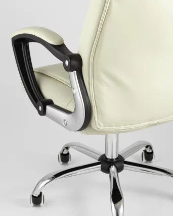 Кресло руководителя TopChairs Tower Бежевое_6