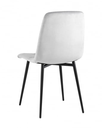 Стул Одди велюр светло-серый 4 шт. комплект_5