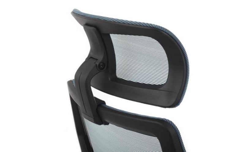 Кресло Оливер РCХ В-203АC Черный пластик/Синий / Oliver RCH W-203AC_5