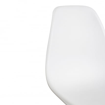 Стул CINDY (EAMES) (mod. 1801) дерево бук/металл/сиденье пластик, 45x51x82 см, White (белый)_6