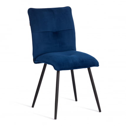 Стул обеденный Sweet велюр, 46х55х88, Blue (синий)_0