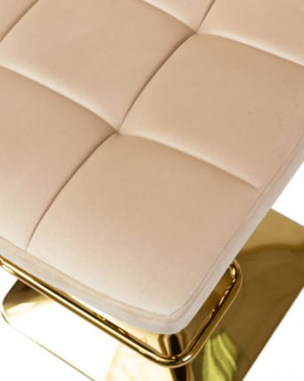 Стул барный DOBRIN GOLDIE (бежевый велюр (MJ9-10)) 2 шт_8