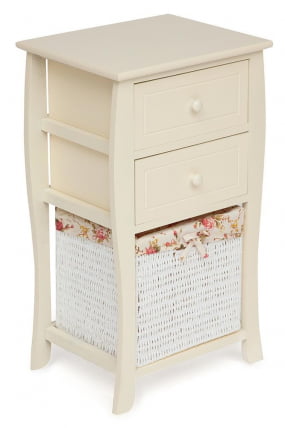 Тумба с корзиной и 2 ящиками Secret De Maison ARC 2 ( mod. HX16-827 S ) Слоновая кость_0