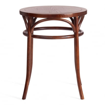 Стол THONET (mod.T9151) дерево вяз, 60х75 см, Темный Орех (№5)_1