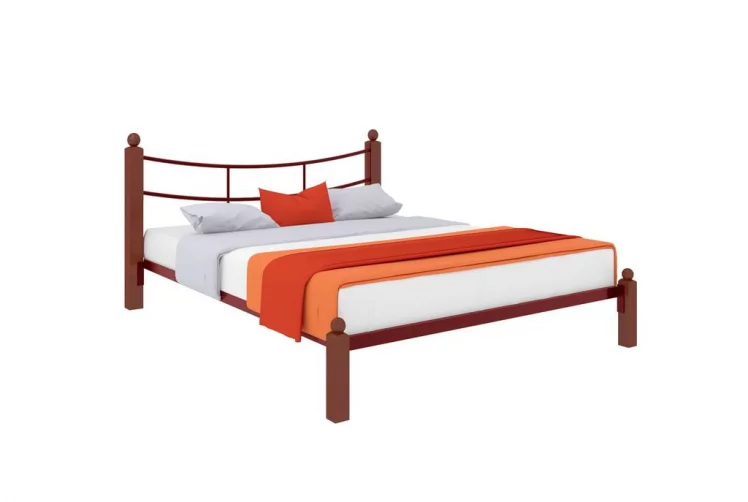 Кровать София Lux 1200х1900 Красная_0