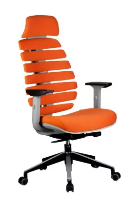 Кресло оператора Riva Chair SHARK Оранжевый_0