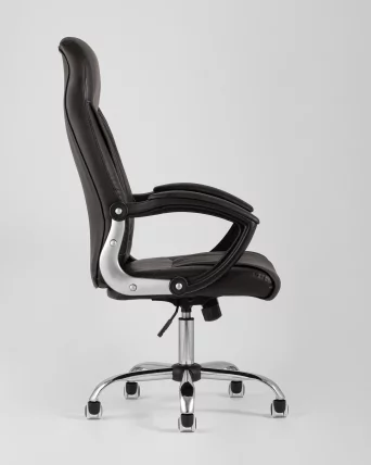 Кресло руководителя TopChairs Tower Коричневое_2