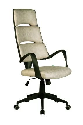 Кресло оператора Riva Chair SAKURA (черный пластик) Пустыня Сахара_0