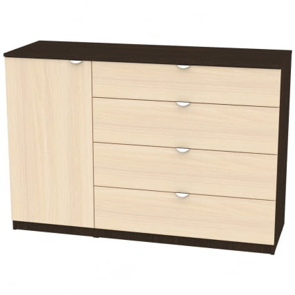 Комод Калисто(K44)923х1352х468ручкаторцеваяTR-2(Венге-ДМ) Комод Калисто(K44)923х1352х468ручкаторцеваяTR-2(Венге-ДМ)_0