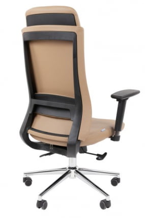 Офисное кресло CHAIRMAN 500 LUX экокожа Бежевый_3