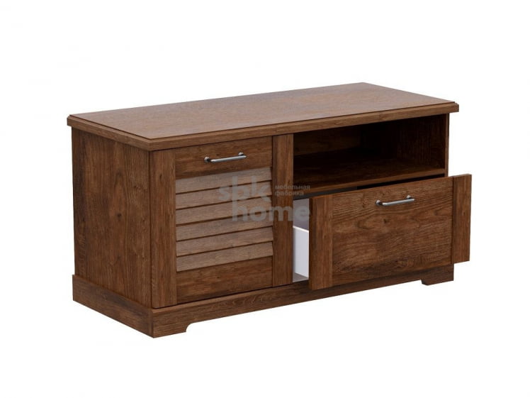 Тумба под ТВ, Кантри (1236*534*634) Орех Риббек темный, 30803 _0