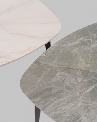 Журнальный столик Алара светлая керамика / Alara_14