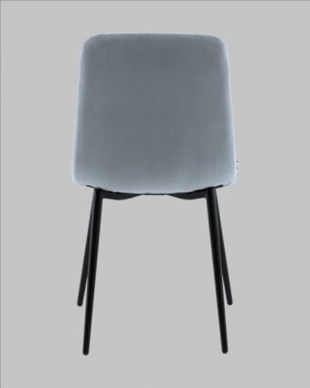 Стул Одди НЕВ велюр серый / NEW_4