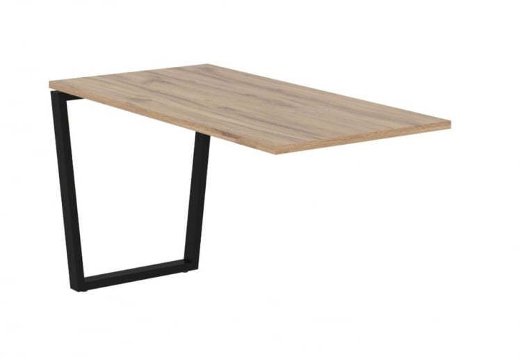 Брифинг-приставка EDIS EVB 1367 Дуб Денвер светлый Черный_0