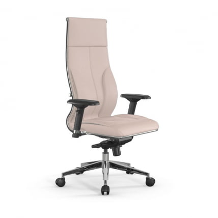 Кресло руководителя Мetta L 1m 46/4D Infinity Easy Clean (MPES) Комплект 2 Молочное_0