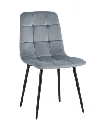 Стул Одди велюр серый 4 шт. комплект_1