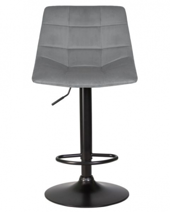 Стул барный DOBRIN TAILOR BLACK (серый велюр (MJ9-75)) 2 шт_6