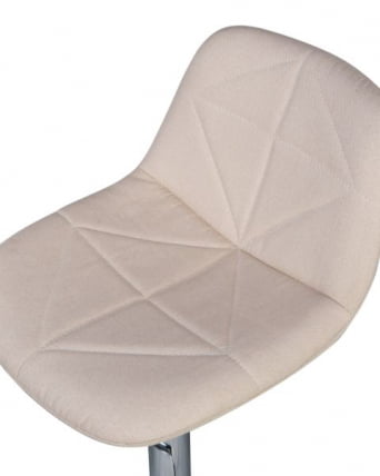 Стул барный DOBRIN DINA (кремовый) 2 шт_5