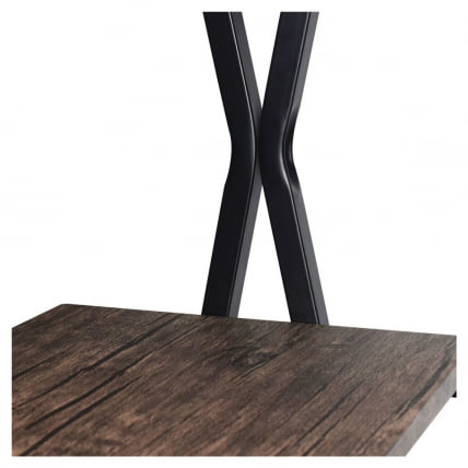 Стол на металлокаркасе BRABIX LOFT CD-004 Мореный дуб_5