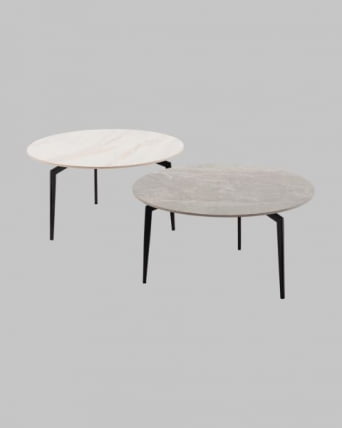 Журнальный столик Алиара серая керамика / Aliara_14