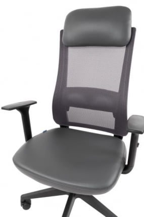 Офисное кресло CHAIRMAN 500 LT экокожа Серый_15