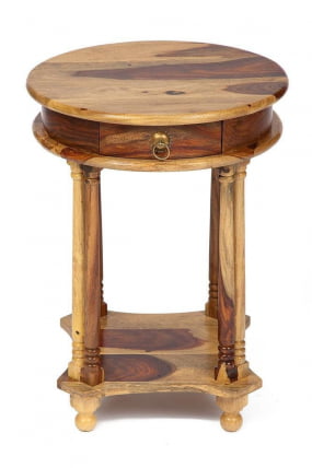 Кофейный стол Бомбей - 1149 палисандр, 45*45*60, натуральный (natural)_2