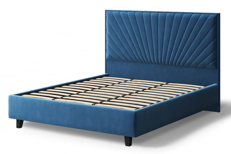 Кровать Леона, 2000 кс 1400 мм, синий / x_2