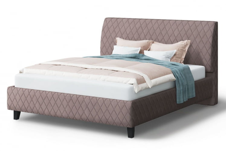 Кровать Хилтон, 2000 кс 1400 мм, кофе / x_0