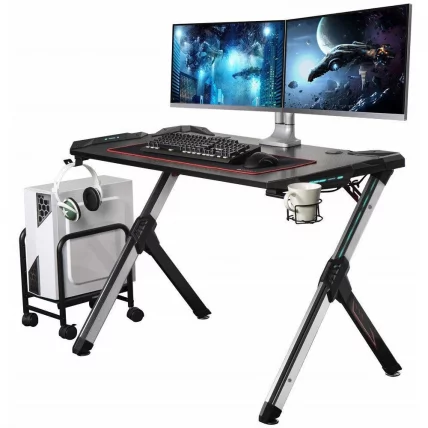 Геймерский стол Eureka R1-S Черный_5