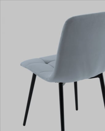 Стул Одди НЕВ велюр серый / NEW_6