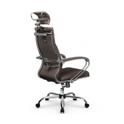 Кресло руководителя Metta L 2c 44C/K116 Infinity Easy Clean (MPES) Комплект 5 Светло-коричневое_3