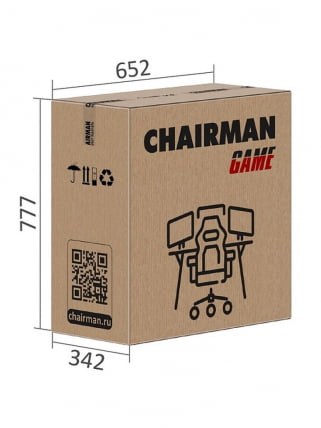 Игровое кресло CHAIRMAN Chairman гаме 15 Черный Красный / game_6