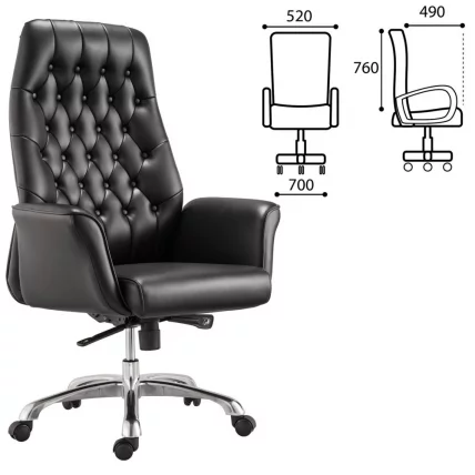 Кресло руководителя BRABIX PREMIUM Legacy EX-750 Черное Кресло руководителя BRABIX PREMIUM Legacy EX-750 Черное_0