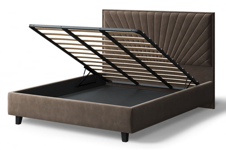 Кровать Леона, 2000 * 1800мм, коричневый_3