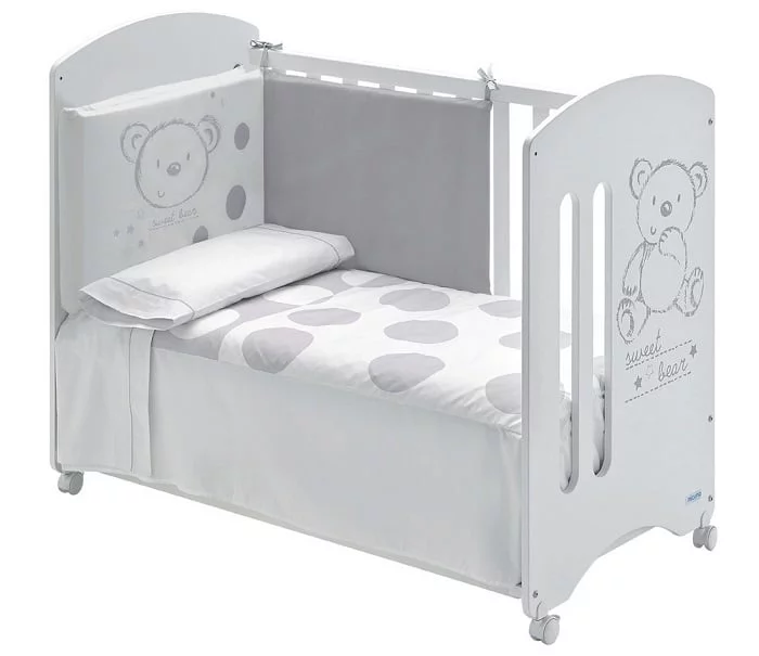 Набор Micuna Sweet Bear покрывало+борт 120x60 TX-700_1