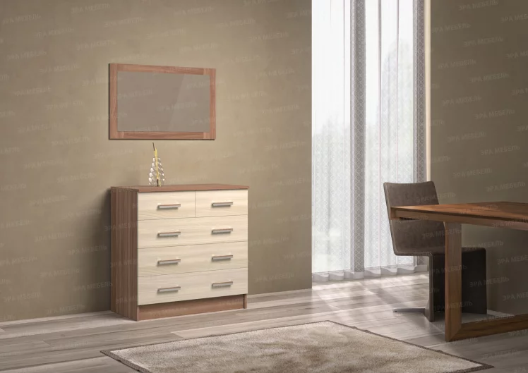 Комод К800-3/2 Венге/Сосна Лоредо_0