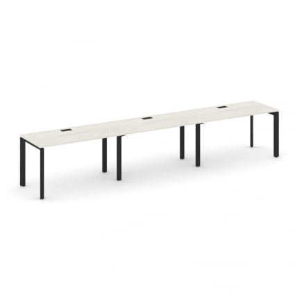 Рабочая станция односторонняя Стайл Проджект СН-59П.ОРС-034 Дуб Наварра/Металл Черный/Черный Заглушк / SN-59P.ORS-034_0